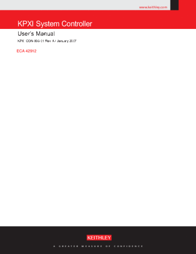 KPXI-CON-900 (A - Jan 2007)(User)