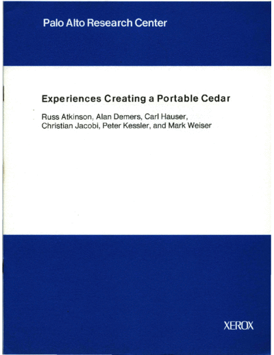 CSL-89-8_Experiences_Creating_a_Portable_Cedar