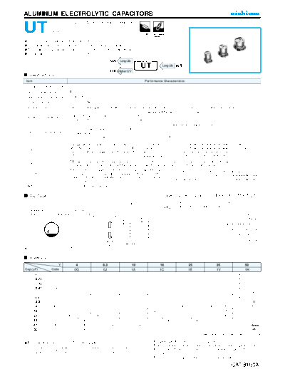 Nichicon [SMD] UT Series