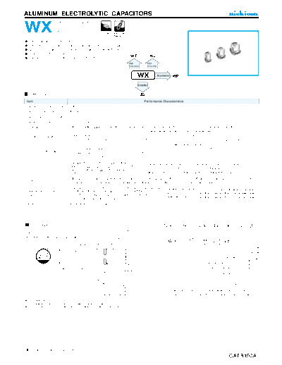 Nichicon [SMD] WX Series
