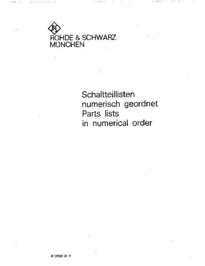 Liste Composants