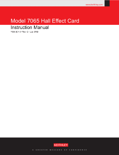 7065-901-01 (C - Jul 2009)(Instruction)