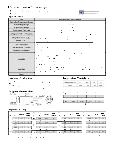Acon [radial thru-hole] LS Series