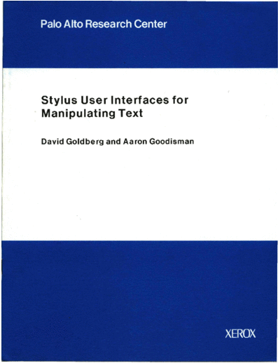 CSL-91-9_Stylus_User_Interfaces_for_Manipulating_Text