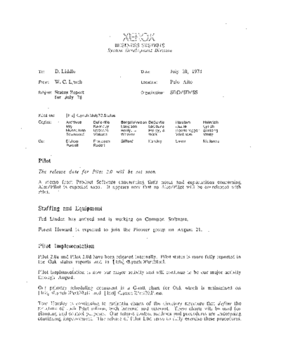 19780720_Status_Report_For_July_78