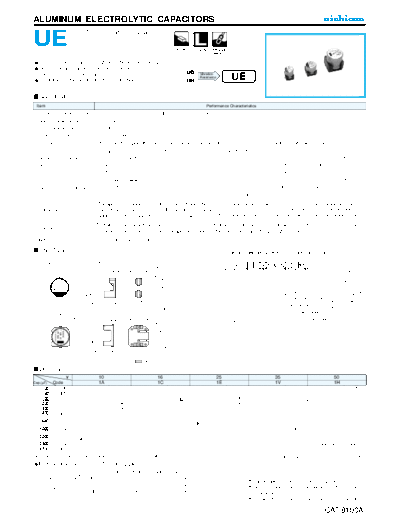 Nichicon [SMD] UE Series
