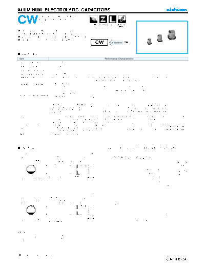 Nichicon [SMD] CW Series