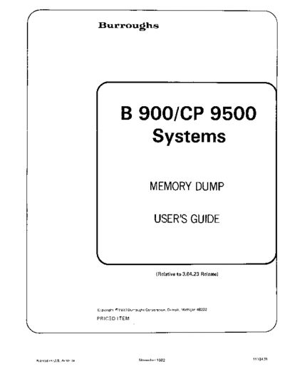1118478_B900_Mem_Dump_Users_Guide_Nov82