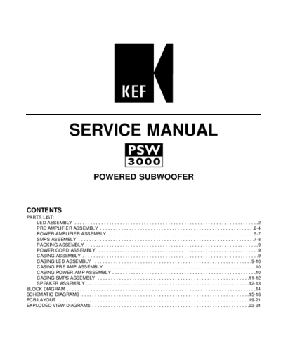 hfe_kef_psw3000_service