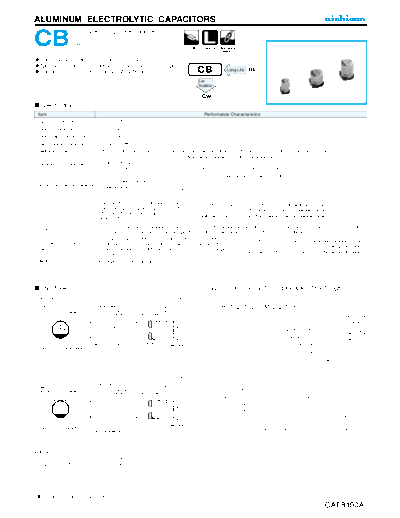 Nichicon [SMD] CB Series