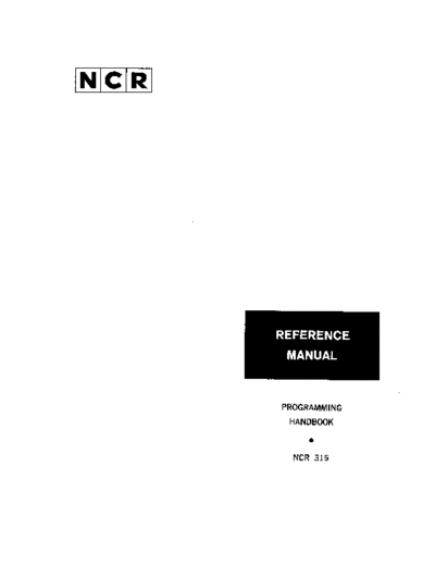 SP-1125_NCR-315_Programming