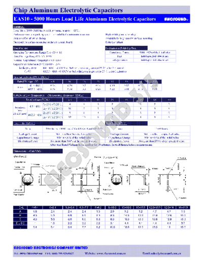 Elecsound [SMD] EAS10 Series