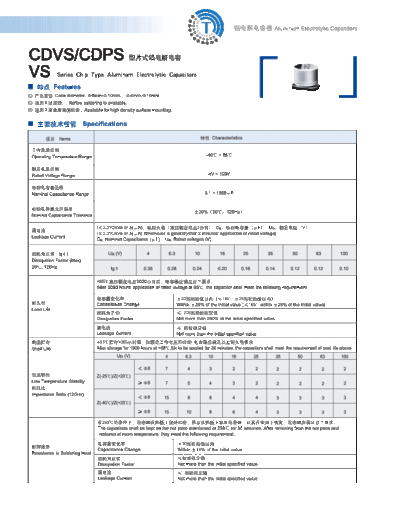 S.I. [smd] CDVS Series