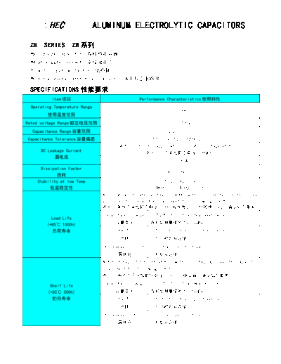 HEC [radial] ZB series