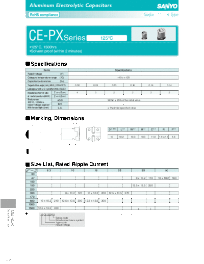 Sanyo [smd] PX Series