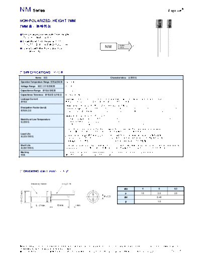 Fujicon [non-polar radial] NM Series