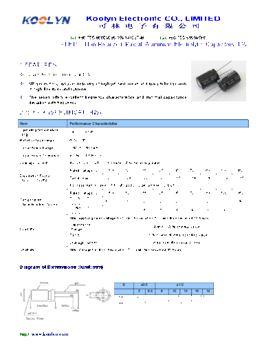 Koolyn [non-polar radial] KLE11 Series