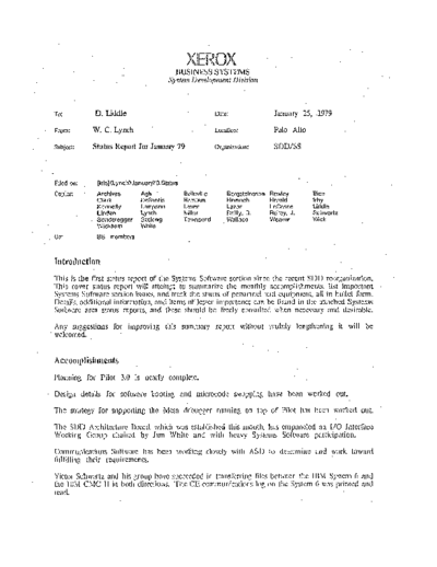 19790125_Status_Report_For_January_79