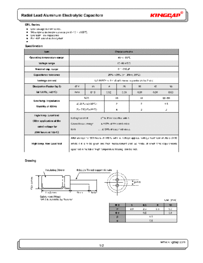 Kingcap [radial] ERL Series