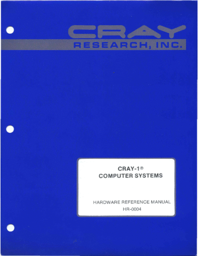 HR-0004F_CRAY-1_Computer_Systems_Hardware_Reference_Manual_May82