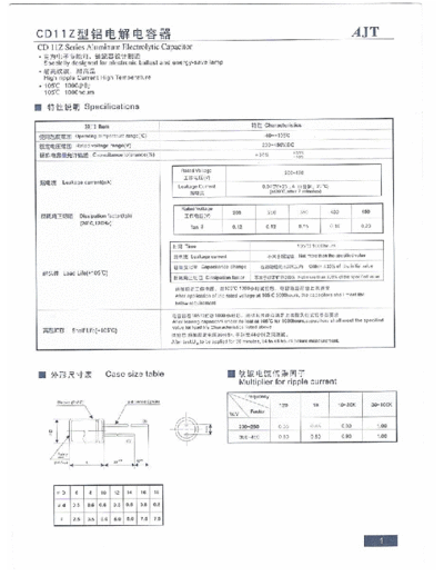 AJT [radial] CD11Z Series