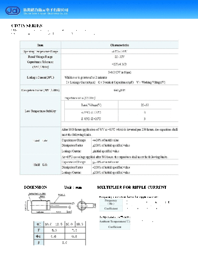 J.d [bi-polar radial] CD71S Series