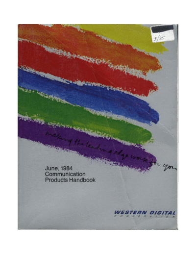 1984_Western_Digital_Communications_Products