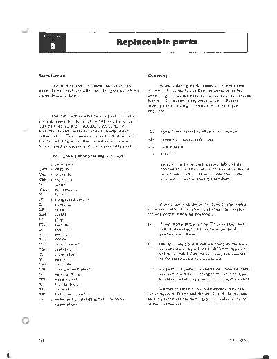 Marconi TF 2370 Part List