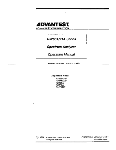 Advantest_R3265A_R3271A_Spectrum_Analyzer_Operator_Manual-R3265A_Users_Manual