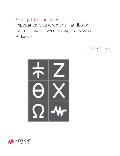 5950-3000 The Impedance Measurement Handbook-4th Edition - Application Note c20141015 [140]