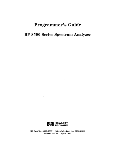 5960-6537 8595A Programming Guide Apr92