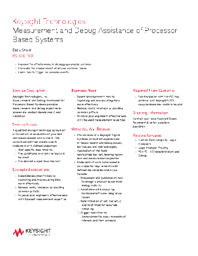 5988-5370EN Measurement and Debug Assistance - Data Sheet c20140815 [2]