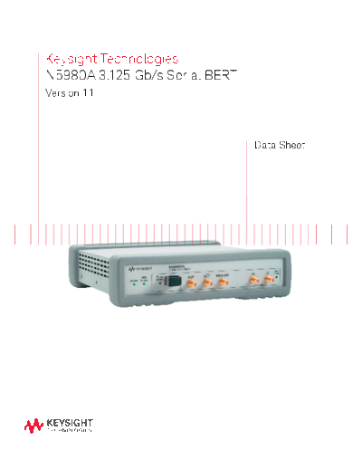 5989-4752EN N5980A 3.125 Gb s Serial BERT - Data Sheet c20141017 [6]