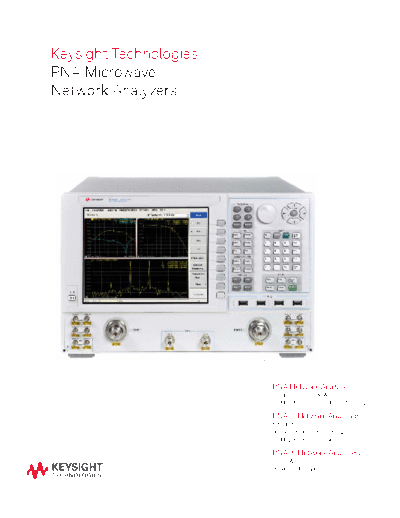 5989-6014EN PNA Microwave Network Analyzers Brochure c20140722 [17]
