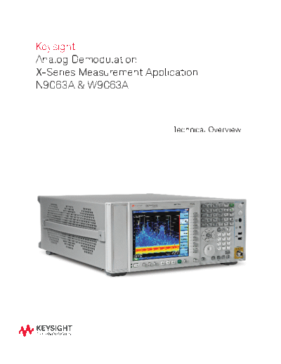 5989-6535EN N9063A & W9063A Analog Demodulation X-Series Measurement Application - Technical Overview c20141015 [16]