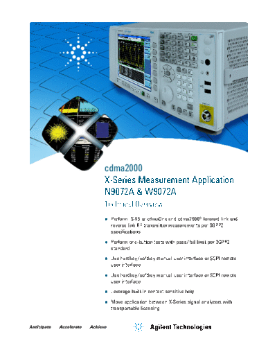 5989-6533EN N9072A & W9072A cdma2000 cdmaOne X-Series Measurement Application - Technical Overview c20140521 [12]