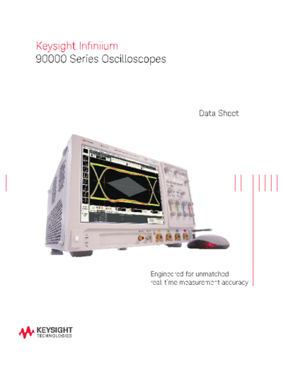 5989-7819EN Infiniium 90000A Series Oscilloscopes - Data Sheet c20141005 [36]