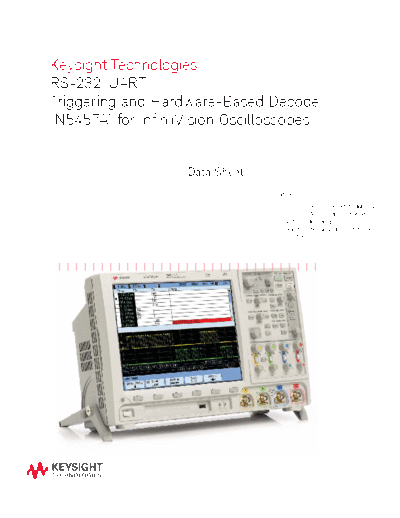 5989-7832EN RS-232 UART Triggering and Hardware-Based Decode (N5457A) for InfiniiVision Oscilloscopes c20141028 [10]