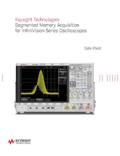 5989-7833EN Segmented Memory Acquisition for InfiniiVision Series Oscilloscopes - Data Sheet c20140821 [11]