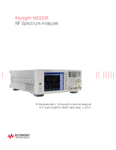 5989-8800EN N9320B RF Spectrum Analyzer - Brochure c20140718 [12]