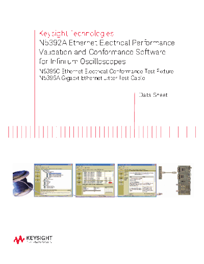 5989-1527EN N5392A Ethernet Electrical Performance Validation and Compliance Software - Data Sheet c20140905 [16]
