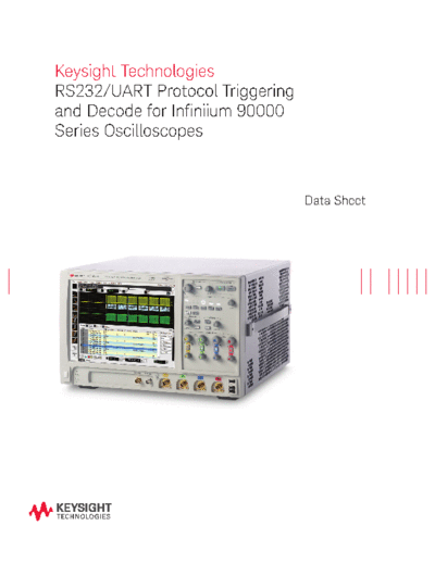 5990-4107EN RS232 UART Protocol Triggering and Decode for Infiniium 90000 Series Oscilloscopes - Data Sheet c20140819 [8]