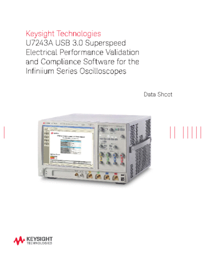 5990-4115EN U7243A USB 3.0 Superspeed Electrical Performance Validation - Data Sheet c20140909 [18]