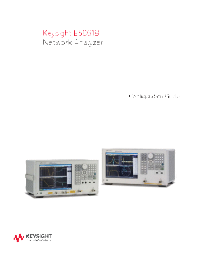 5990-4391EN E5061B Network Analyzer - Configuration Guide c20140725 [17]