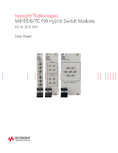 5990-6269EN M9155 6 7C PXI Hybrid Switch Modules DC to 26.5 GHz - Data Sheet c20140825 [10]