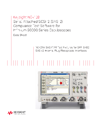 5990-6308EN N5412B Serial Attached SCSI-2 (SAS-2) Compliance Test Software for Infiniium 90000 Series Oscillosco c20140813 [13]