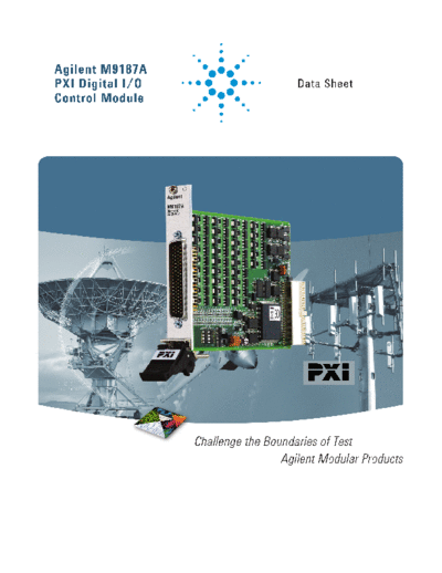 5990-7184EN M9187A PXI Digital I O Module - Data Sheet [10]