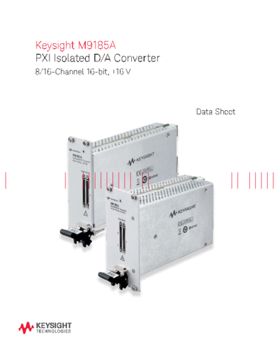 5990-7724EN M9185A PXI Isolated D A Converter c20140829 [8]