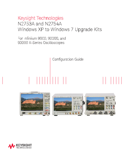 5990-8569EN N2753A and N2754A Windows XP to Windows 7 Upgrade Kits - Configuration Guide c20140905 [5]