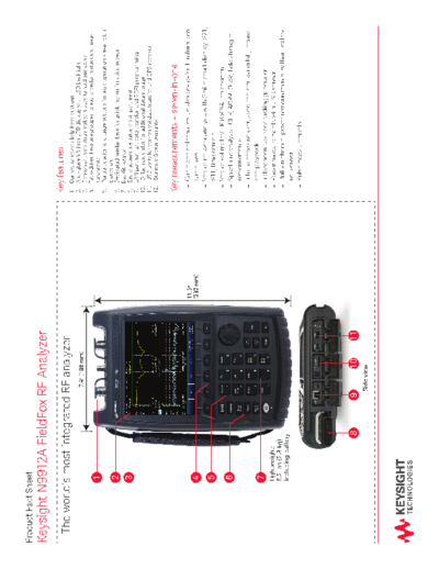 5990-3344EN N9912A FieldFox RF Analyzer - Product Fact Sheet c20140624 [2]